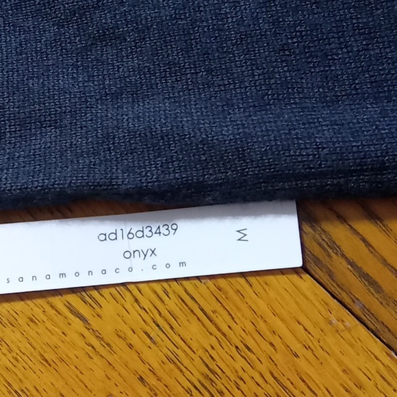 SUSANA MONACO Womens  DRESS Medium Sweater NEW CHARCOAL GRAY GREY ONYX  yy - Picture 9 of 11